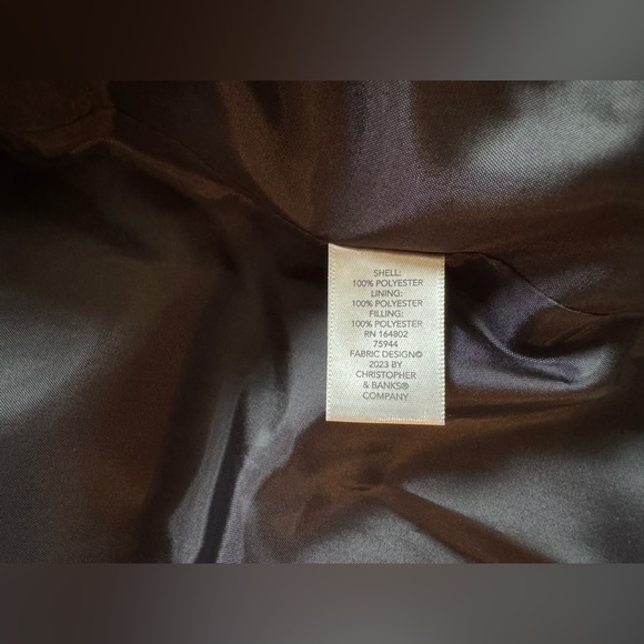 Colorful Puffy Polyester Jacket - Picture 12 of 13